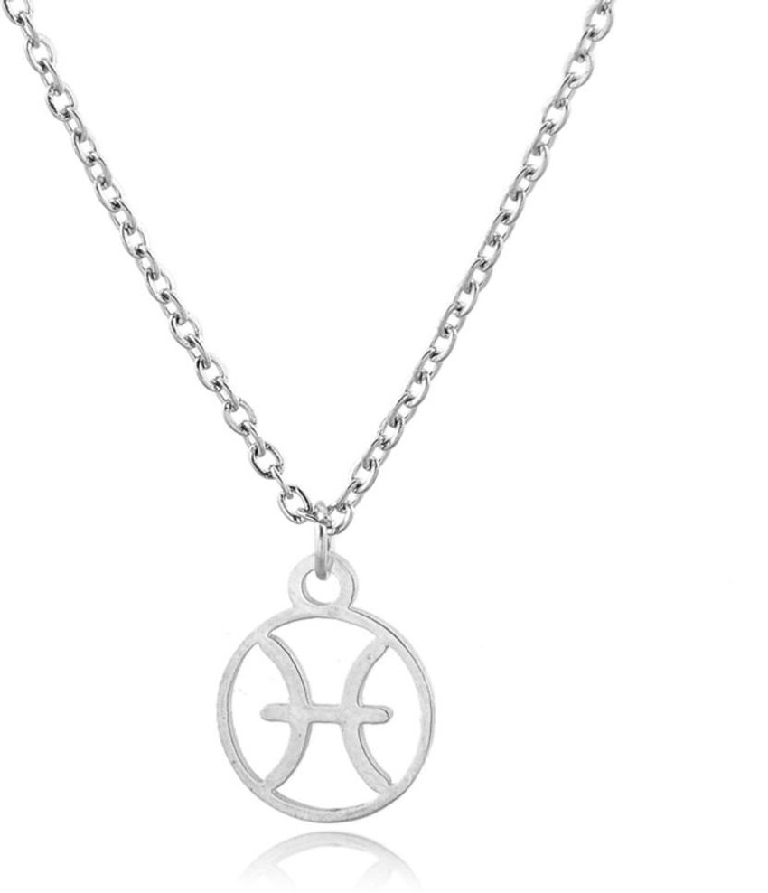 Pisces pendant silver online
