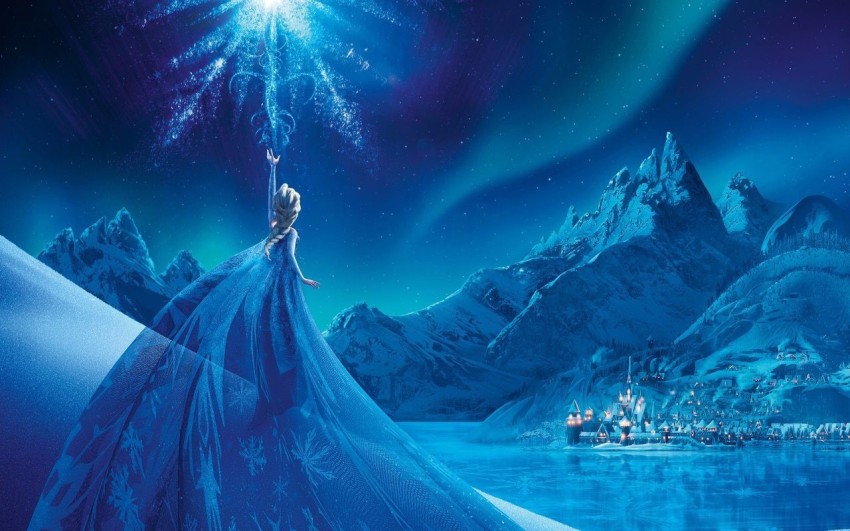 Elsa In Water Background 4K 5K HD Frozen 2 Wallpapers  HD Wallpapers  ID  72780