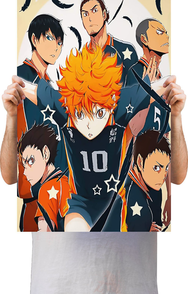 Quadro A5 - Shoyo Hinata Haikyuu Anime