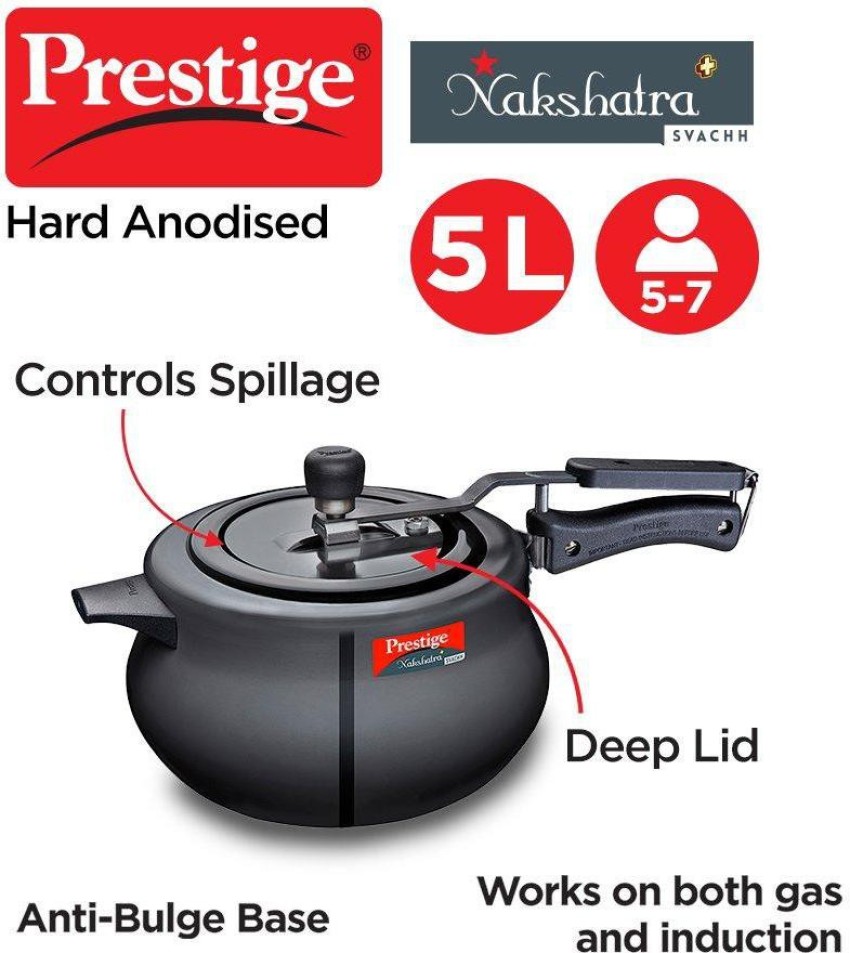 Prestige 5 L Induction Bottom Pressure Cooker Price in India Buy