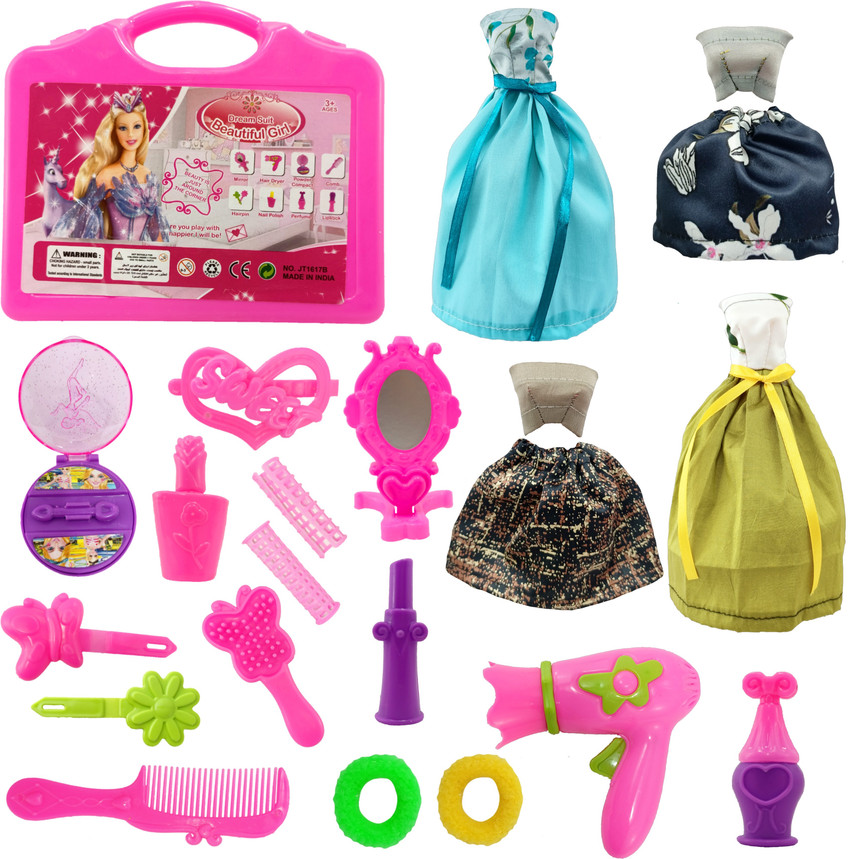 Barbie miniature makeup set 2025