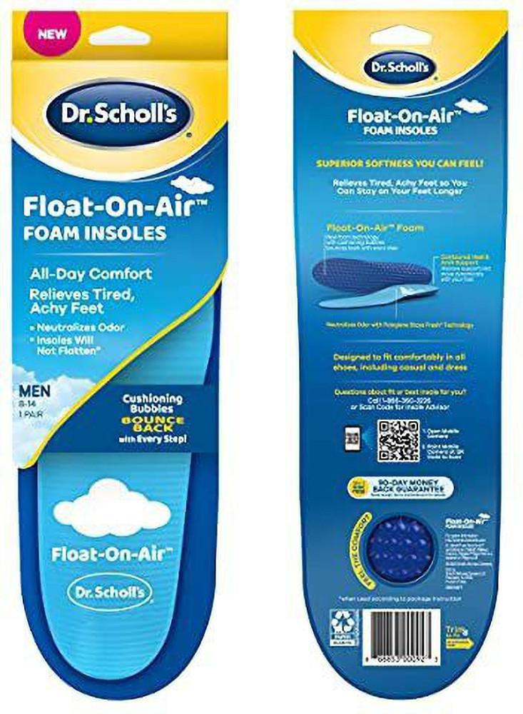 Dr scholl's foam insoles store