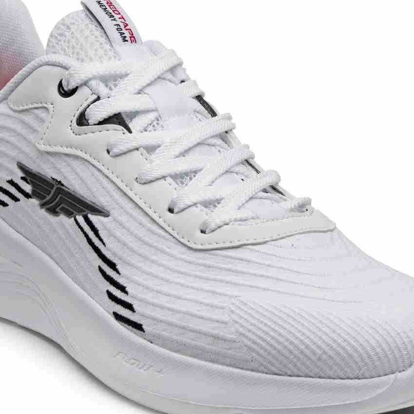 Red tape memory hot sale foam trainers