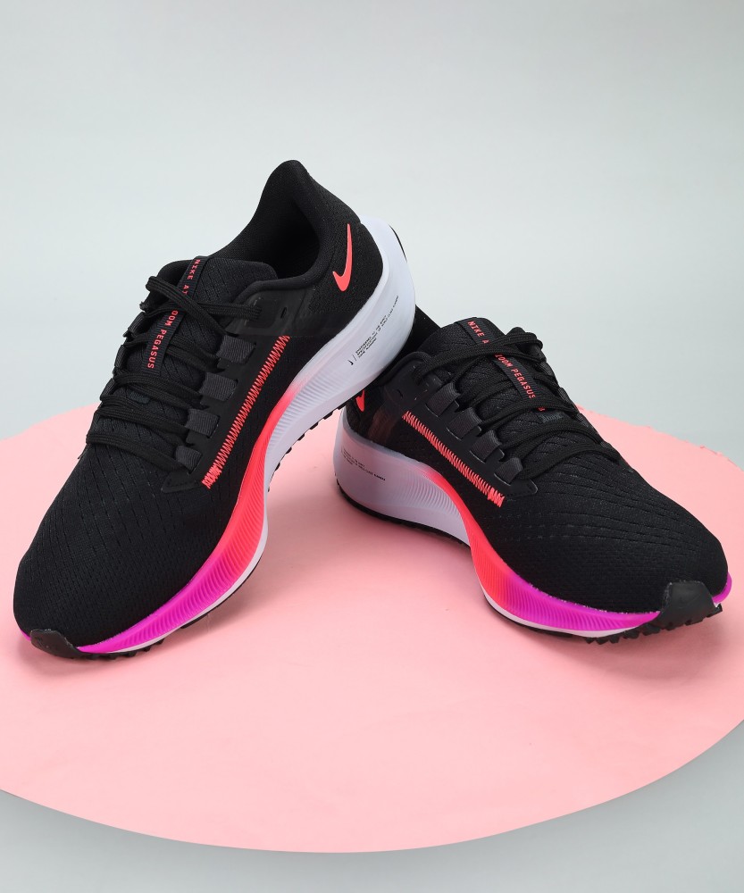 Nike zoom black outlet pink