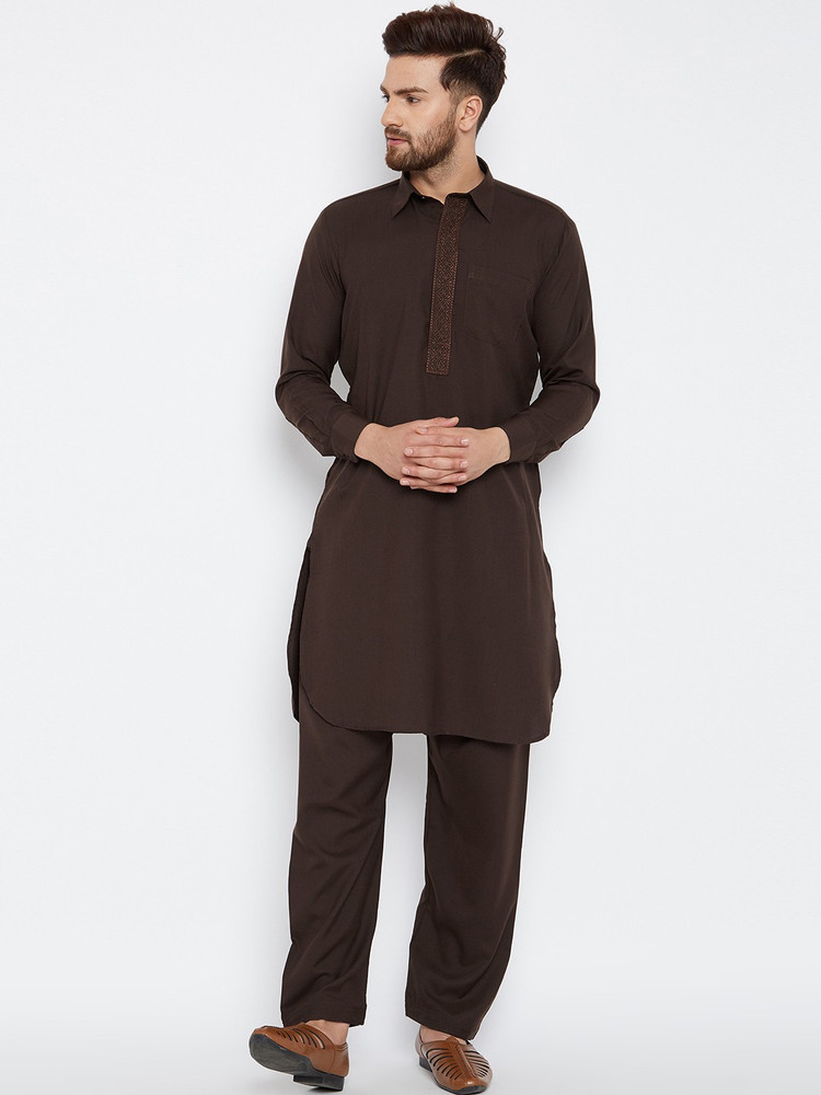 Nawab Saheb Men Kurta Pyjama Set Buy Cola Nawab Saheb Men Kurta
