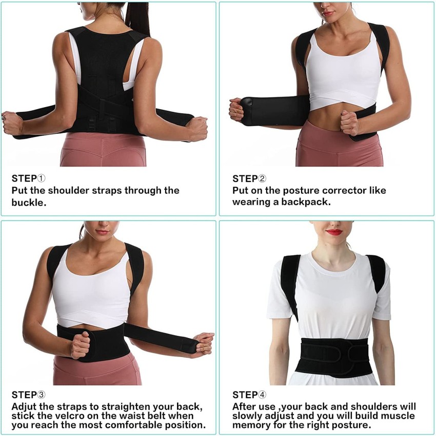 NWLY Posture Corrector for Women and Men, Adjustable Back Straightener  (NEW) Back / Lumbar Support - Buy NWLY Posture Corrector for Women and Men,  Adjustable Back Straightener (NEW) Back / Lumbar Support