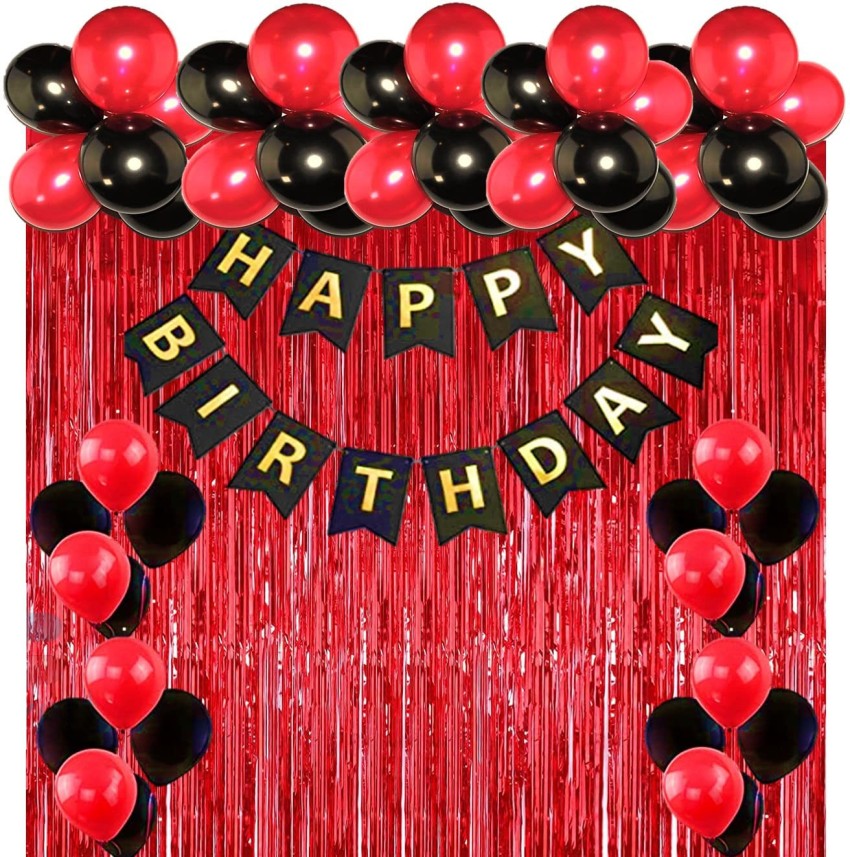 Stunning Red and Black Birthday Decorations: Your Ultimate Guide