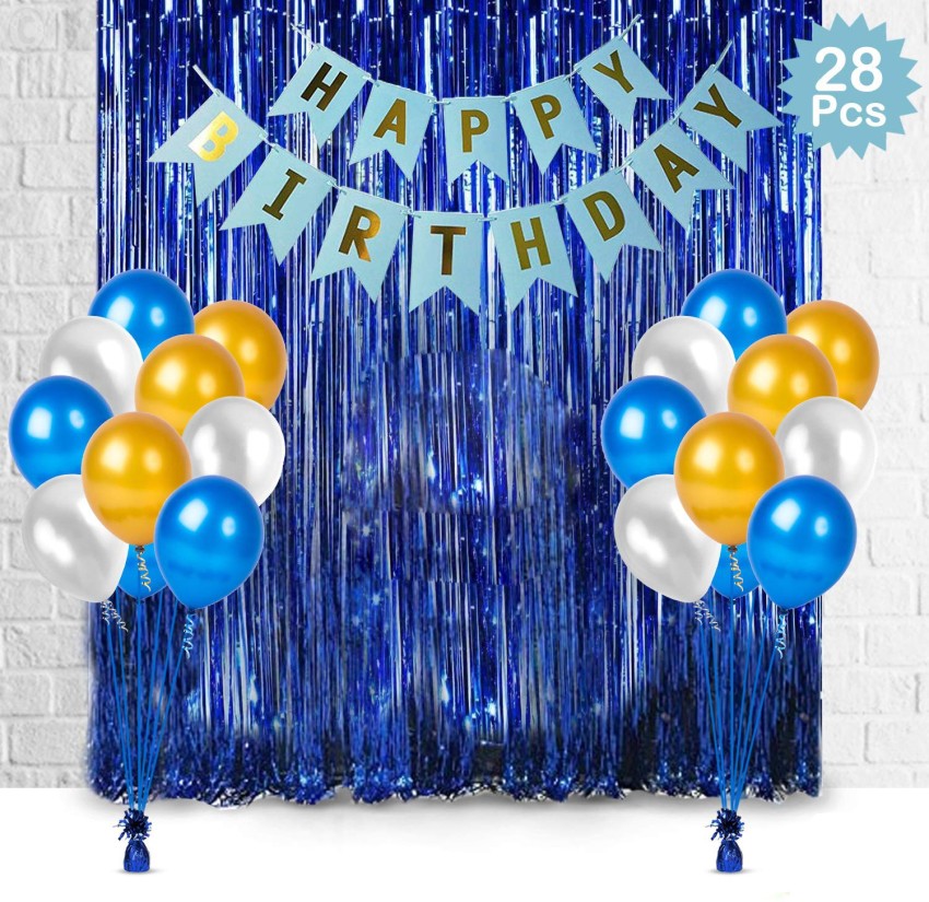 SensibleDecoraters Happy Birthday Decoration Combo Of 61 items