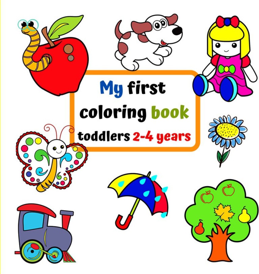 My Big Coloring Book For Toddlers: Cute Animals For Kids Ages 2-4 Simple  and Big Coloring Pictures for Creative Kids, Preschool, and Kindergarten:  Books, BB Creative: 9798375262727: : Books
