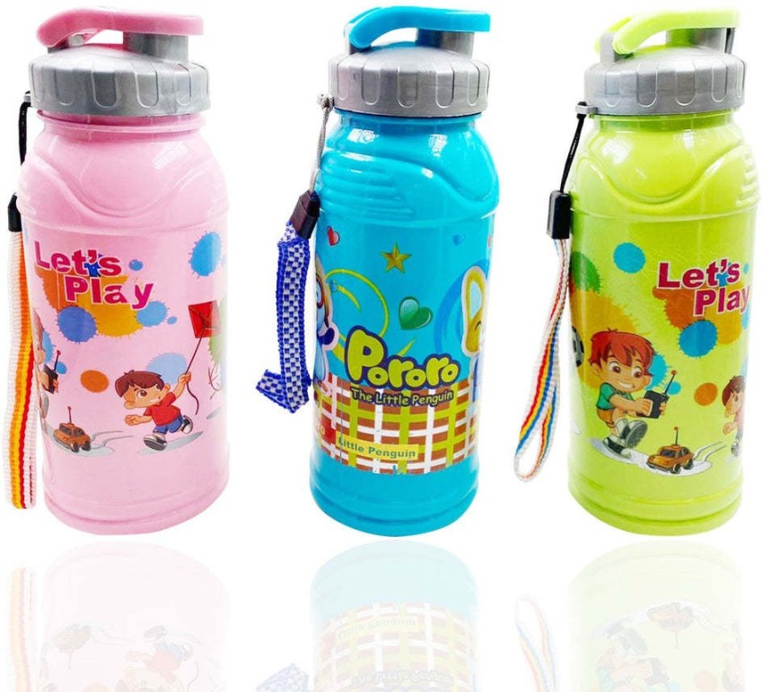 Plastic SCHOOL WATER BOTTLE FOR KIDS, 500 mL