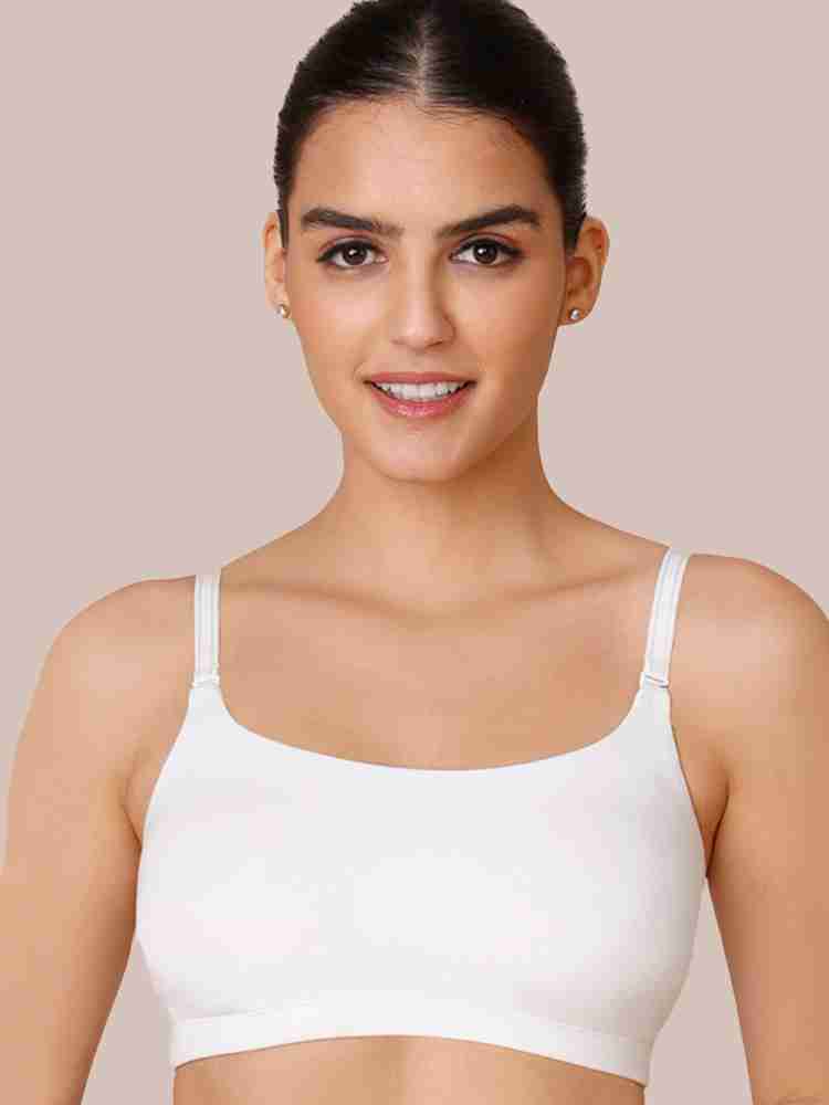 Buy NYKD Women's Cotton Wire Free Casual Bralette T-Shirt Bra