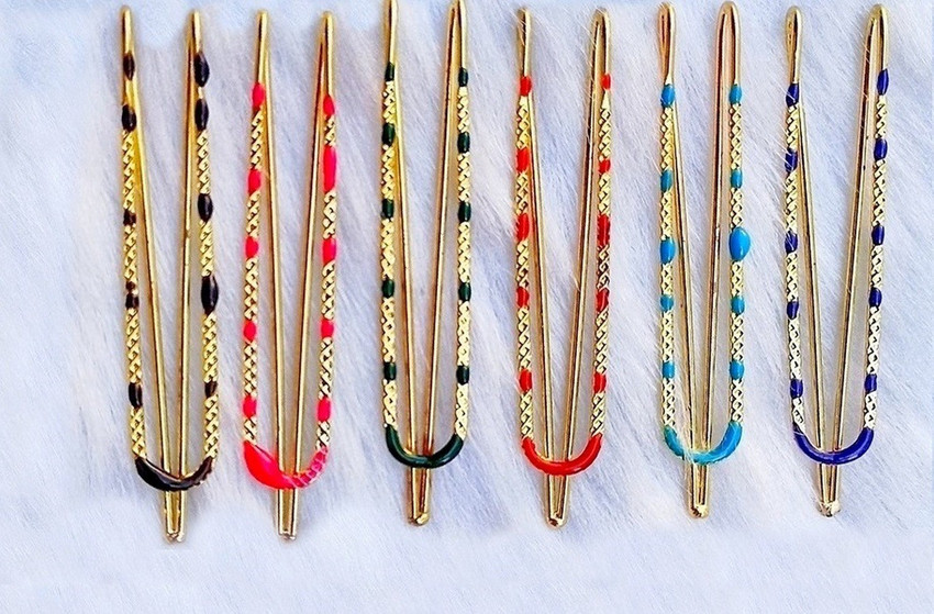 Ladies saree cheap pin