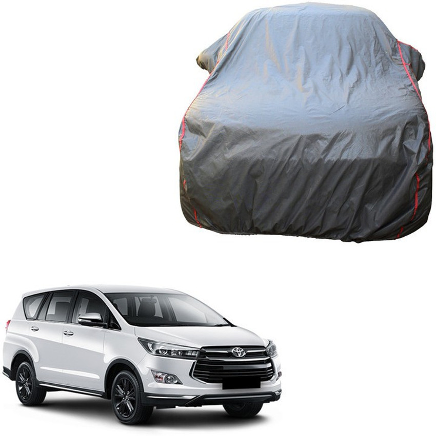 Car Life Car Cover For Toyota Innova Crysta With Mirror Pockets Price in India Buy Car Life Car Cover For Toyota Innova Crysta With Mirror Pockets online at Flipkart