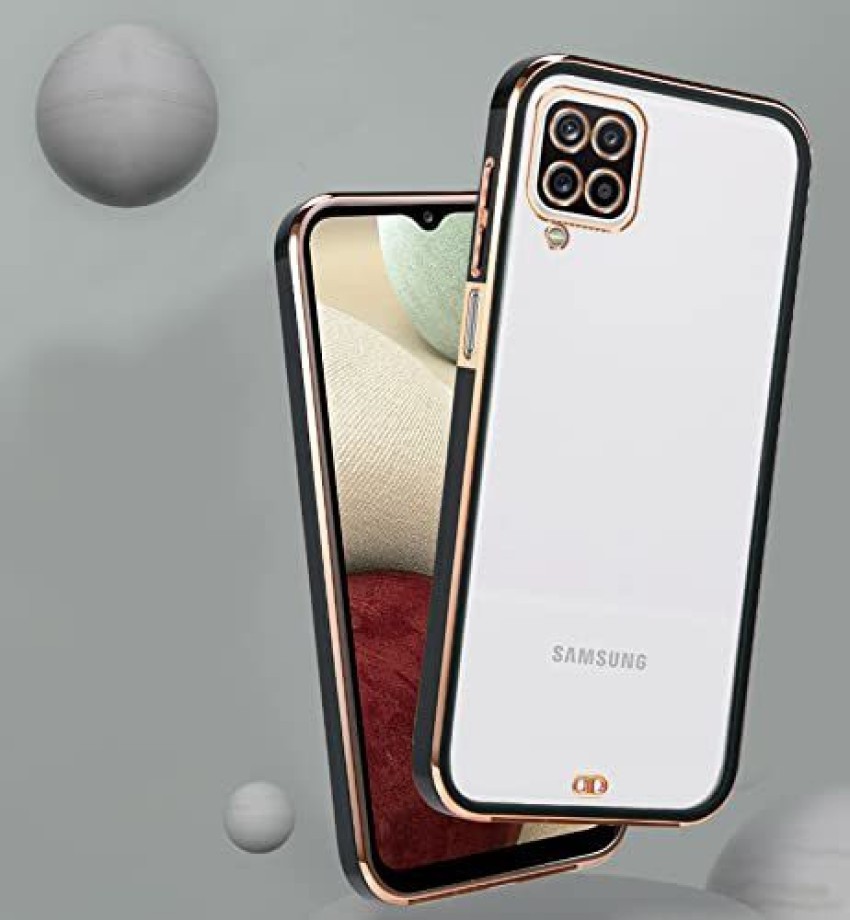 SupShop A12 for Samsung Galaxy A12 5G Trunk Case,Fashion Cute Elegant  Premium Box Design Square Corner Protective Pretty Fancy Cover for Girls