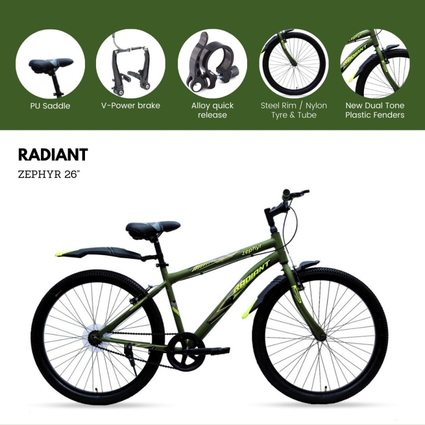 RADIANT AMAZE ZEPHYR 24 2.40 24 T Mountain Cycle Price in India