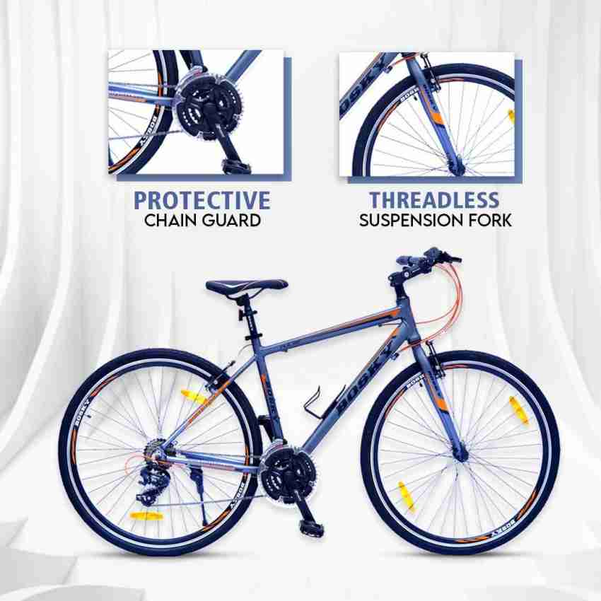 Hybrid bike large discount frame