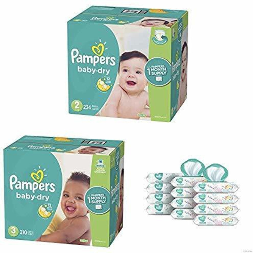 Pampers Baby Dry Pañales Talla 2 Mini 28uds