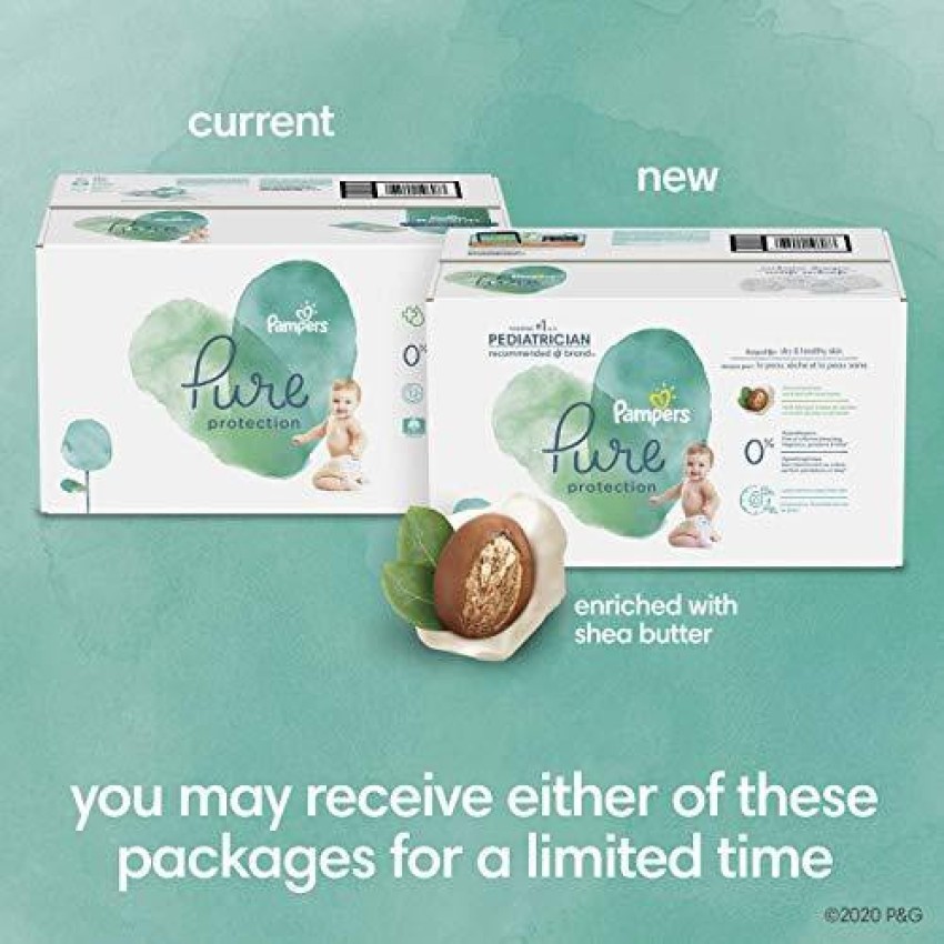 Pampers Baby Diapers and Wipes - Two Pure Protection