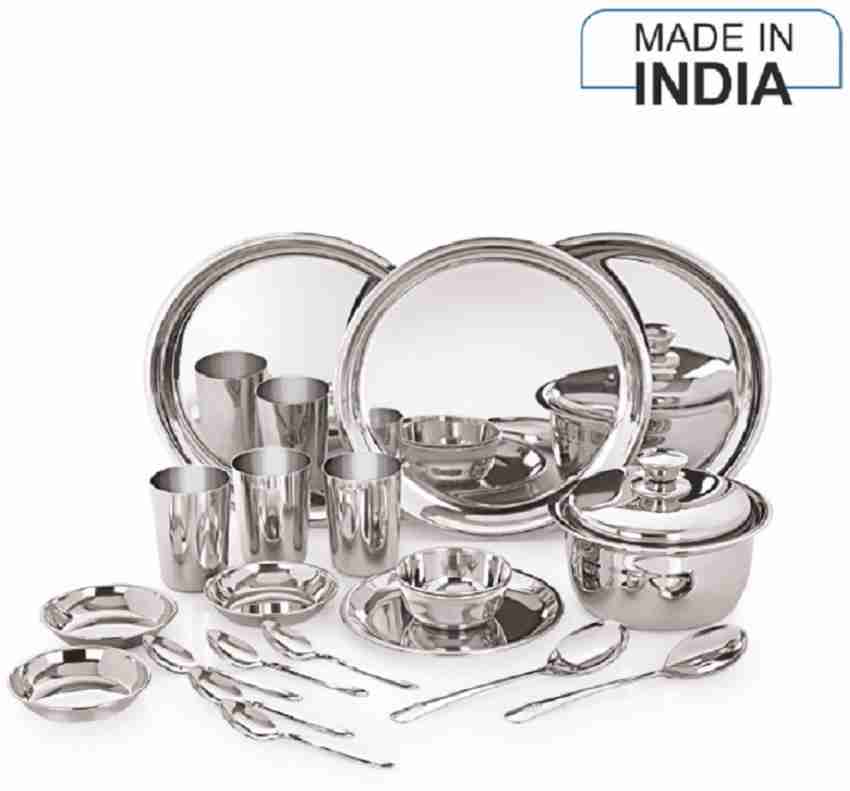 Stainless steel shop dinner set wholesale