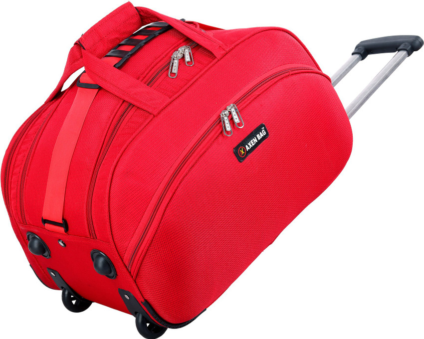 Axen 60 L Strolley Duffel Bag Trolley Travel Bags Tourist Suitcase Luggage Bag. Expandable Cabin Suitcase 2 Wheels 24 inch