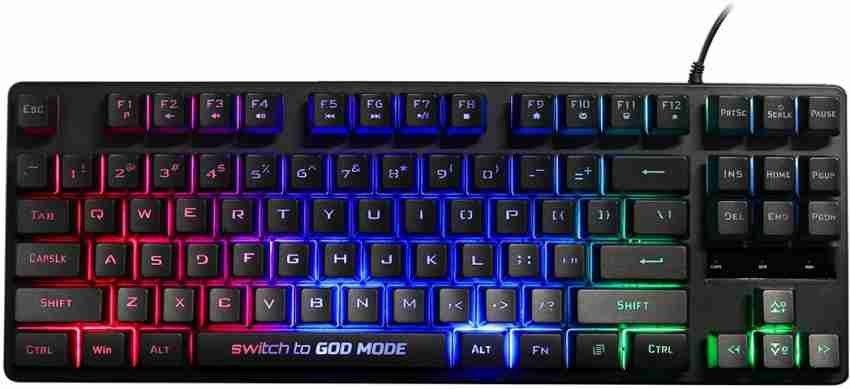 Cosmic Byte CB-GK-20 Styx TKL Membrane Wired USB Gaming Keyboard
