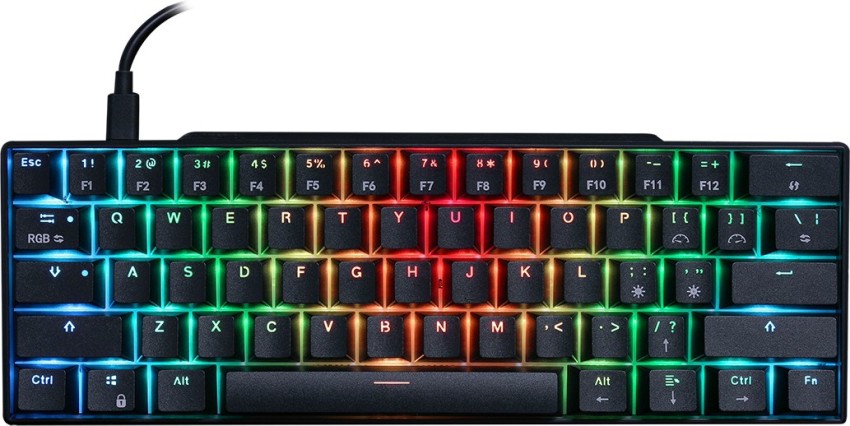 RPM Euro Games Gaming Keyboard and Mouse Combo, Keyboard - With 7 Color  Backlit, Suspension Caps, Backlit, 104 Keys, Mouse - 4 DPI Levels, 6  Buttons