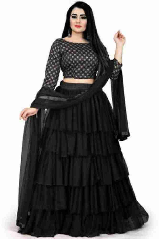 Crop top lehenga on flipkart sale