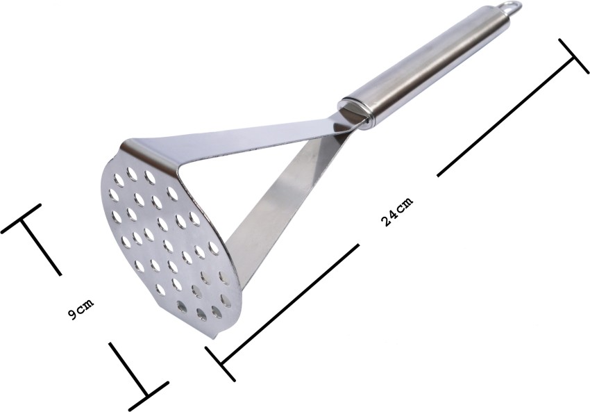 Silver Stainless Steel Potato Grater, For Kitchen, 202 Grade