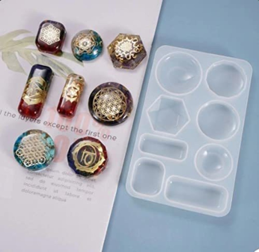 Ditya Crafts Resin kit for Beginners Keychain Making Kit , Silicone Moulds  Pendant, Jewelry , Key Chain Mould