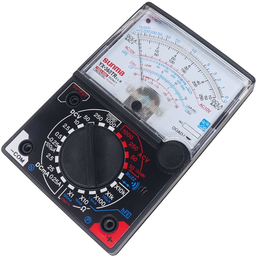 Svojas Analog Multimeter Testing Voltmeter Ohmmeter Measure Ac