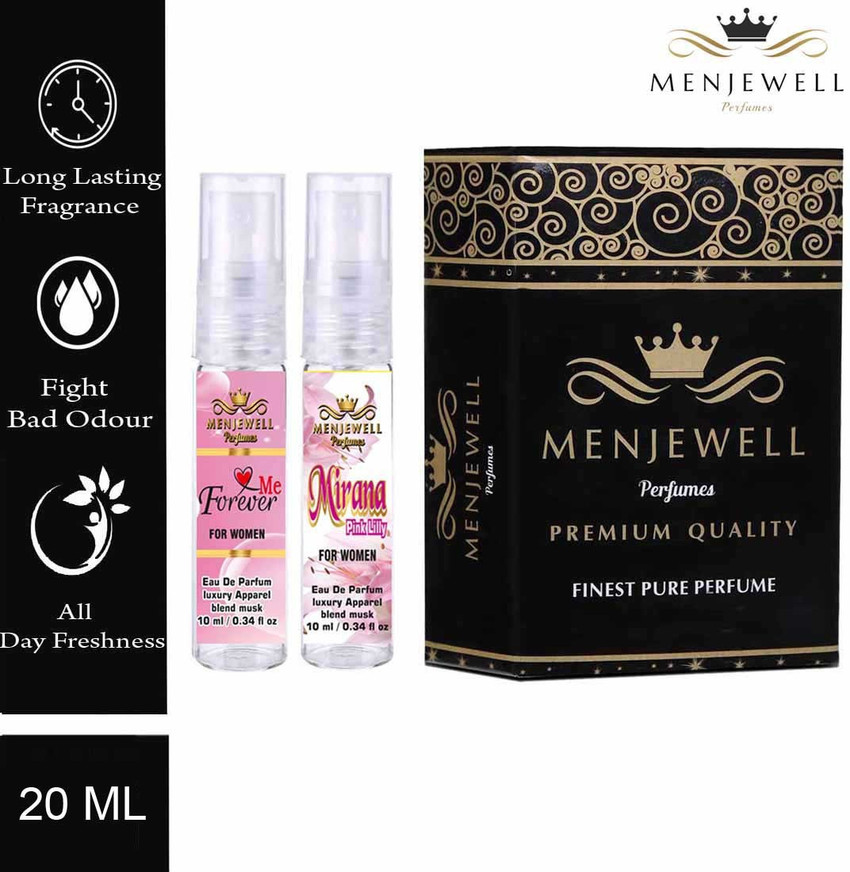 Buy Menjewell Perfume Combo Love Me Forever Floral Mirana Pink