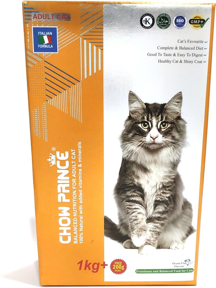 Chow Prince Pet King Balanced Nutrition for Adult Cat 1KG 200