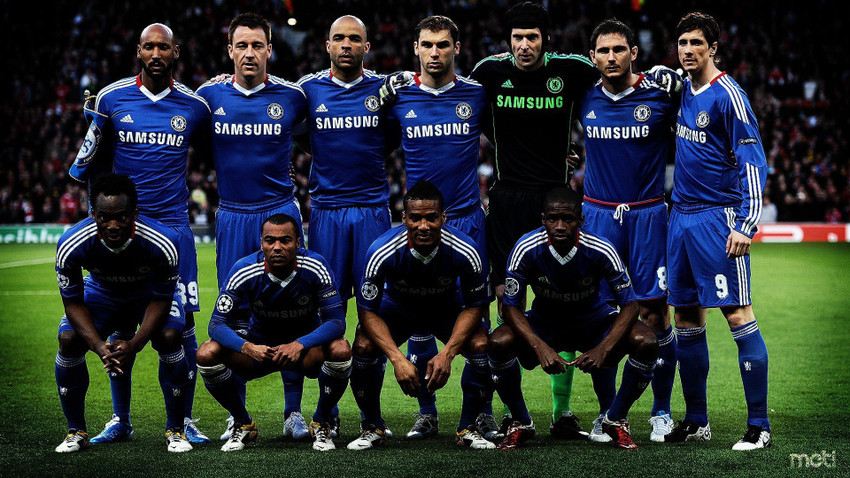 Chelsea football store team