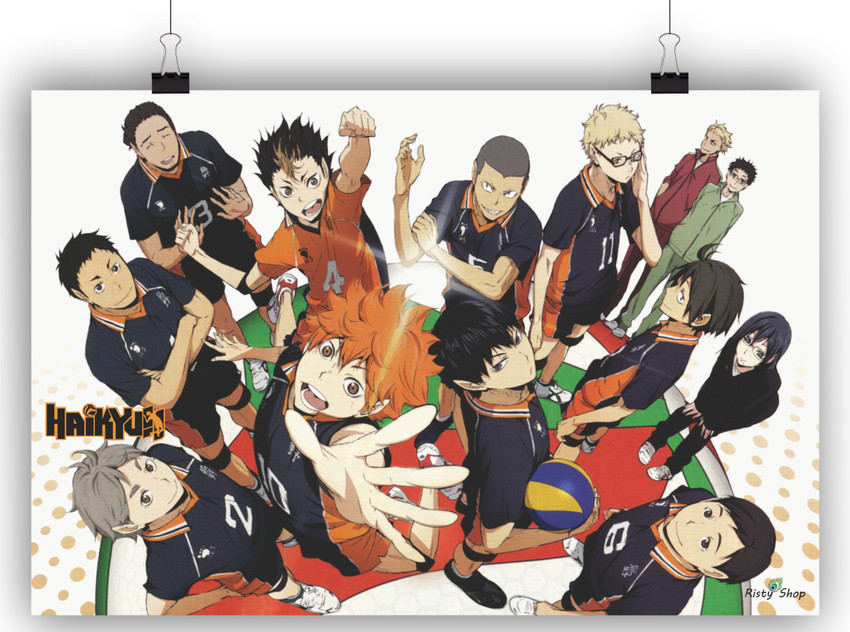 Haikyuu!! To The Top Ani-Art Mini Illustration Board Vol. 4 SET