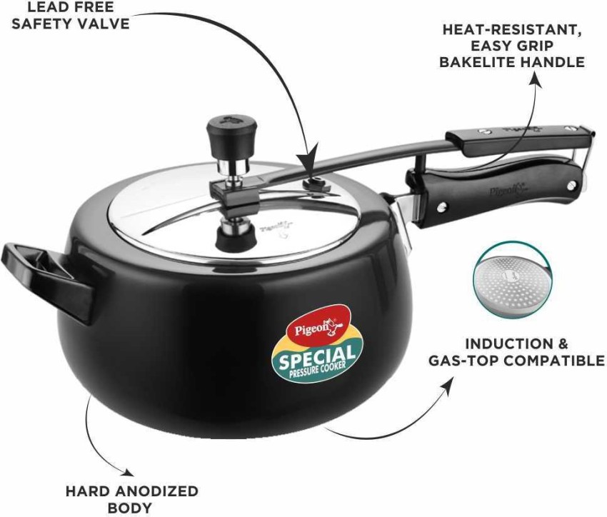 Pigeon Special Plus Inner Lid 5 L Induction Bottom Pressure Cooker