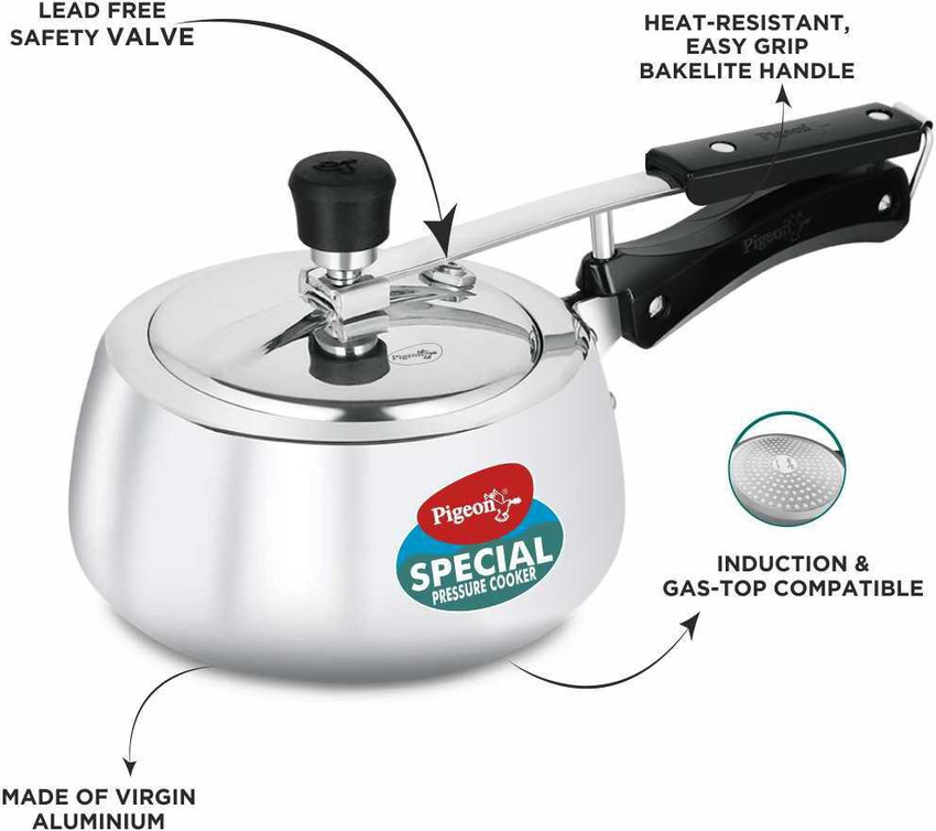 Pigeon Special Plus Inner Lid 2 L Induction Bottom Pressure Cooker