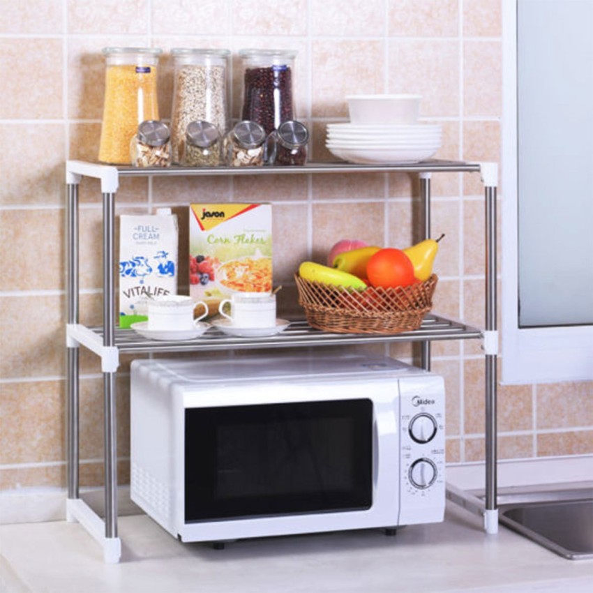 Dignity Containers Kitchen Rack Steel Stainless Steel Multipurpose Kitchen  Stand for Kitchen Storage Organizer Racks Shelves for Containers, Cutlery,  and Utensils Price in India - Buy Dignity Containers Kitchen Rack Steel  Stainless