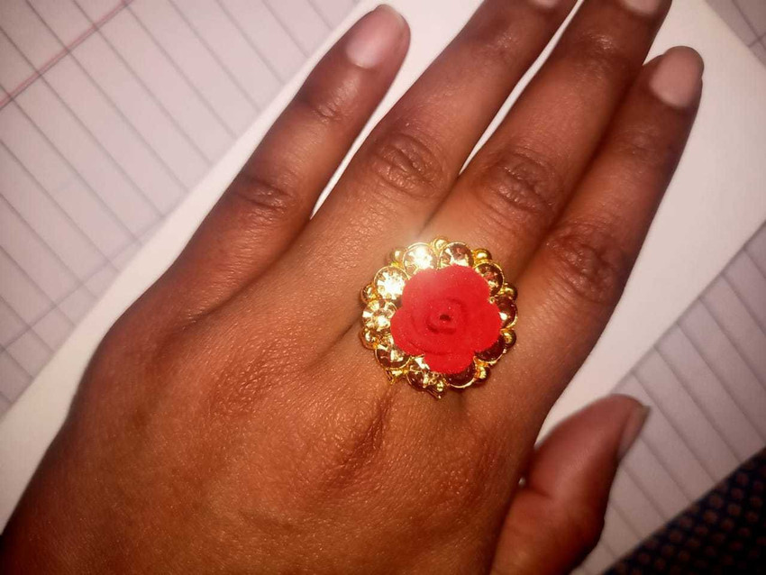 Rose ring sales for girl