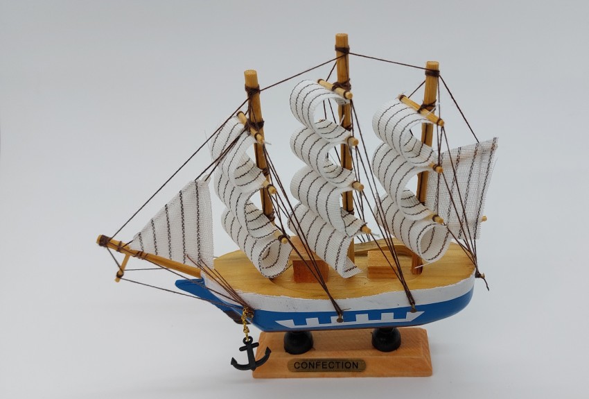 Model Set Ship Model Wood Boat Decoration Crafts Wooden Home Crafts  Figurines Miniatures Nautical Decor Marine Wooden Sailing Ship 230625 From  31,68 €