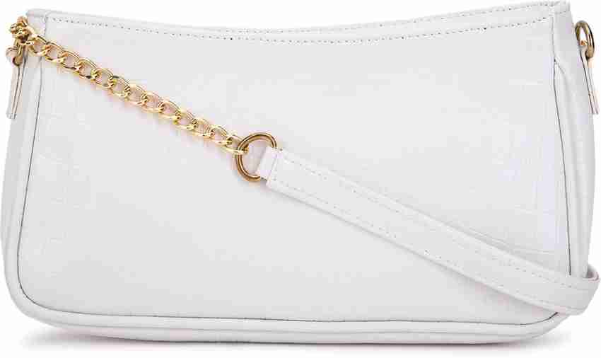FOREVER 21 White Sling Bag Slingbag White Price in India Flipkart