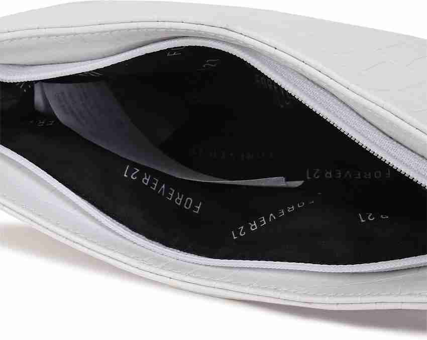 FOREVER 21 White Sling Bag Slingbag White Price in India Flipkart