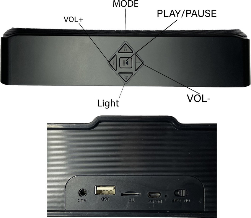 Soundbar aux to tv 2025