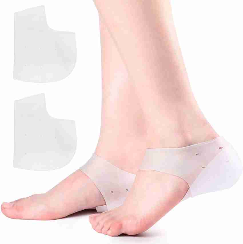 Unisex Invisible Silicone Heel Pads for Women - Prissy Feet!