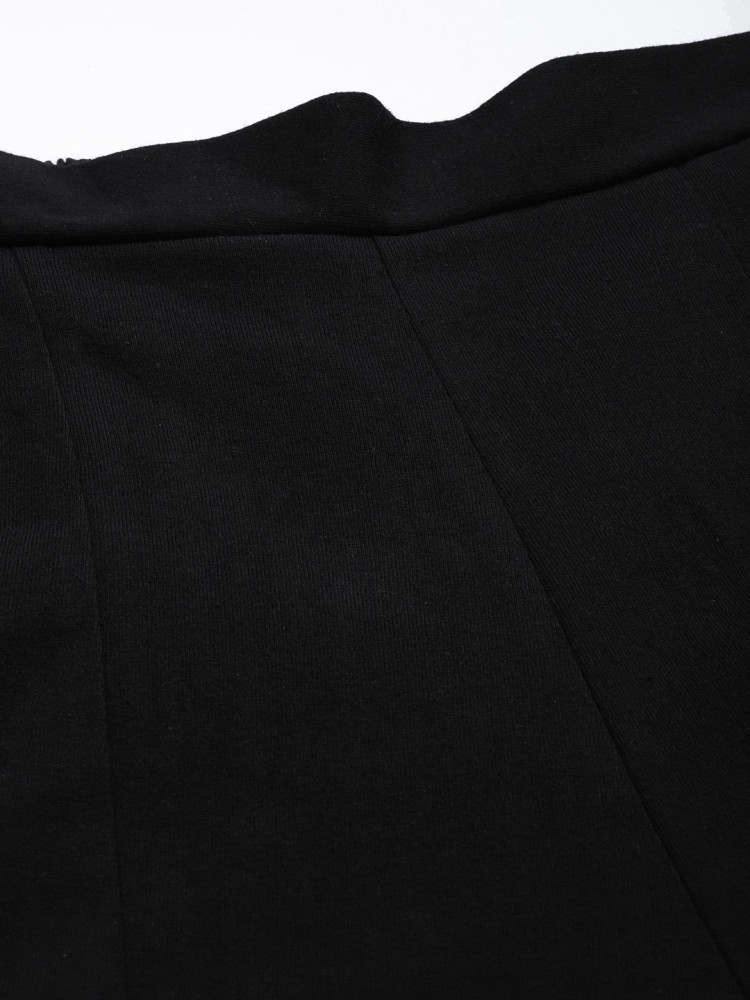 Buy Leebonee Women Regular fit Polyester Solid Track pants - Black Online  at 25% off.