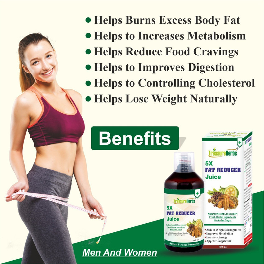 TreasureHerbs Fat Reducer Juice For Men Women Lose Weight Naturally Price in India Buy TreasureHerbs Fat Reducer Juice For Men Women Lose Weight Naturally online at Flipkart