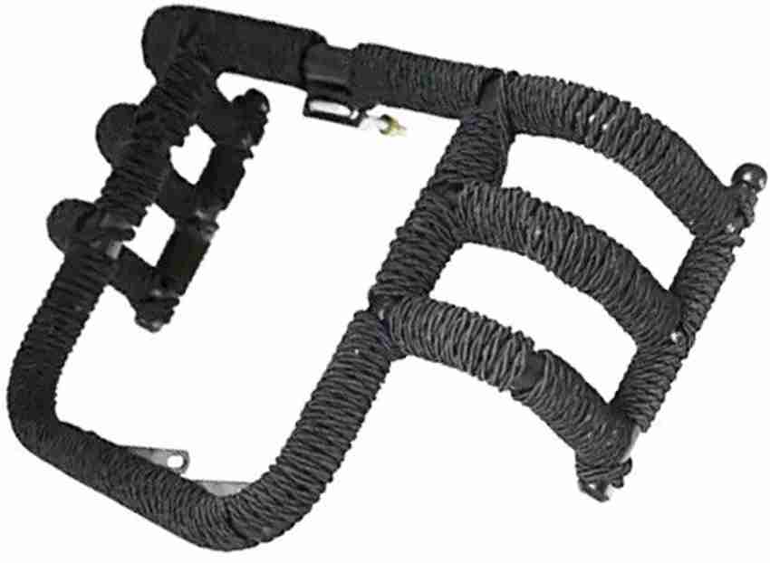 WHEETOYKART Front Safety 3 Pipe Bar Leg Crash Guard with Black