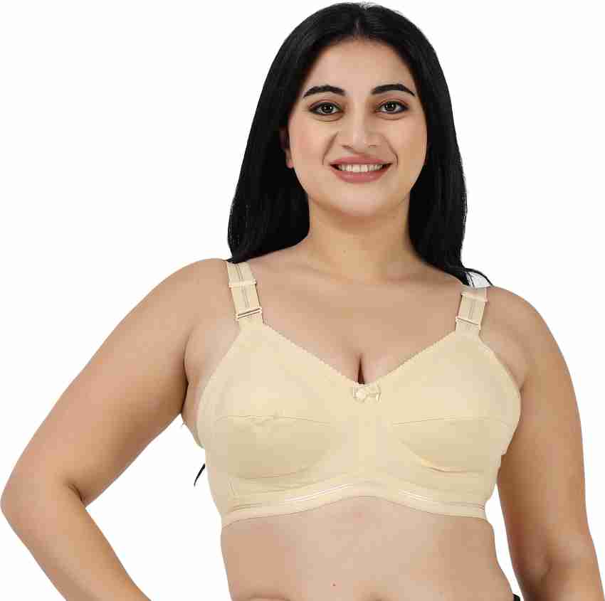 Ladyland Women Medium Coverage Non Padded Bra - 38b, 100, White