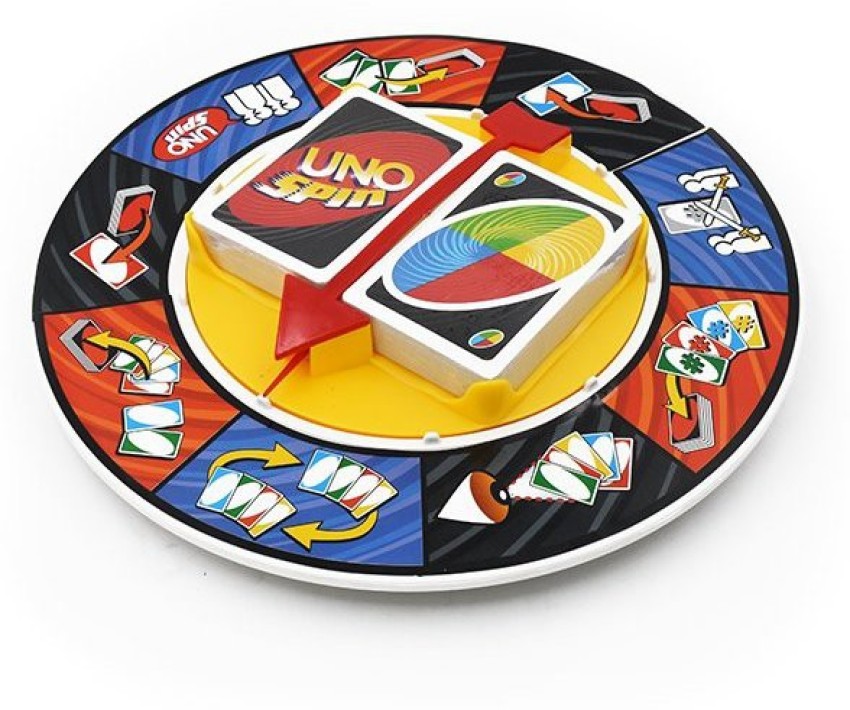Alpyog Uno Card With Spin Wheel Uno Game set(Minimum Age 7 Years) Party &  Fun Games Board Game - Uno Card With Spin Wheel Uno Game set(Minimum Age 7  Years) . shop