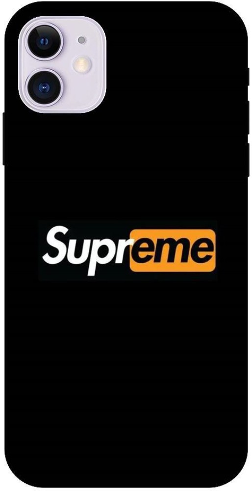 WallCraft Back Cover For APPLE iPhone 11 SUPREME, LOGO, BLACK, SPORT7