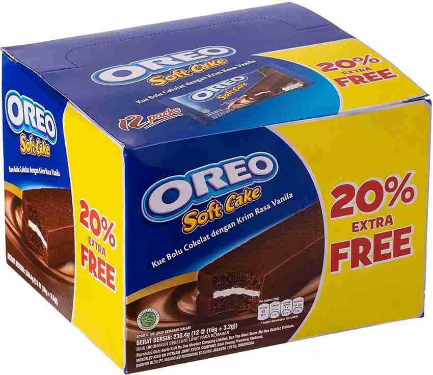 Mondelez Oreo Soft Cake IMPORTED PACK OF 12 Cookie Cake Price